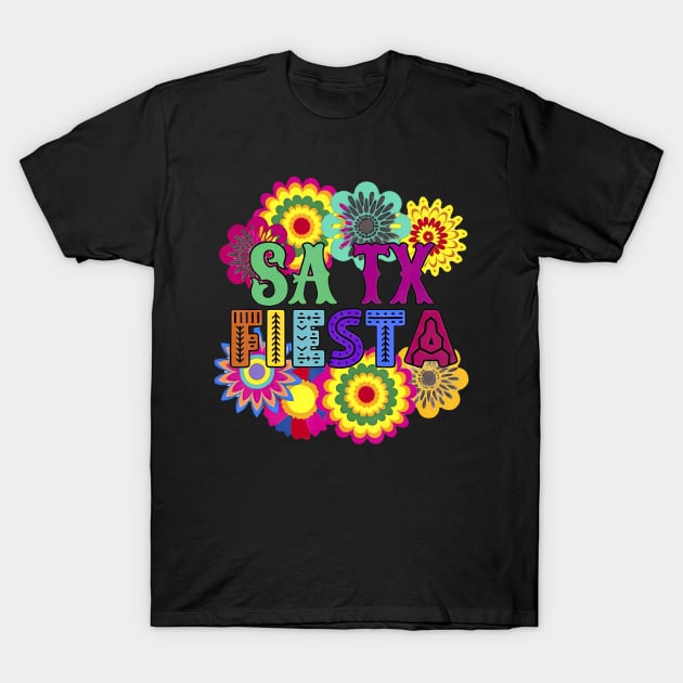 Cinco de Mayo Viva Fiesta San Antonio T-Shirt by Stewart Cowboy Prints